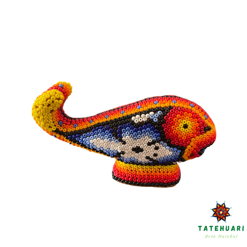 Baleine - Art Huichol