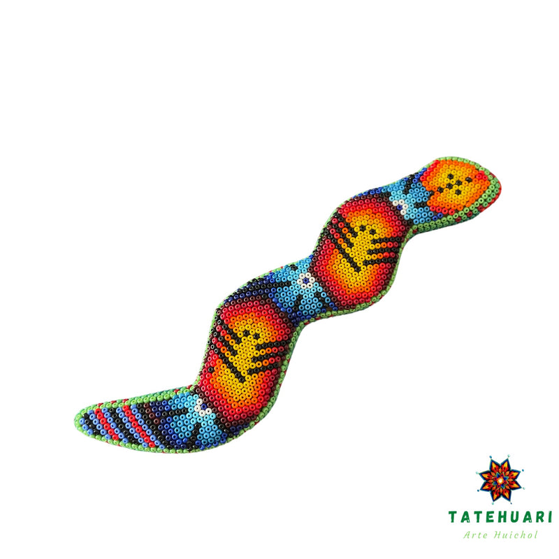 Serpiente - Arte Huichol