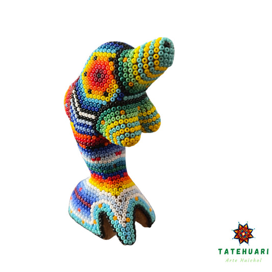 Saut des Dauphins - Art Huichol