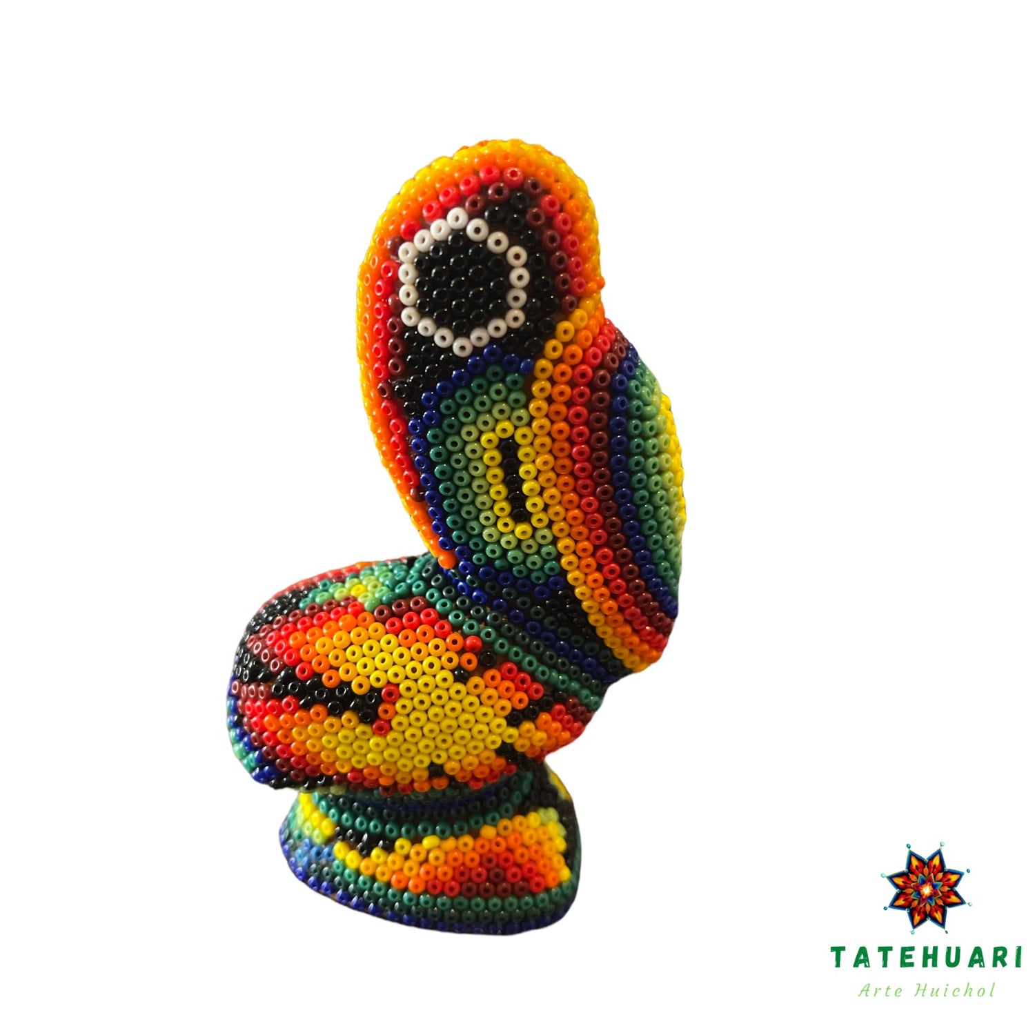 Pelican- Huichol Art