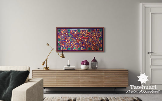 Picture or PAINTING YARN 60 X 120 CMS cms