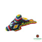 Swimming Dolphin - Huichol Art