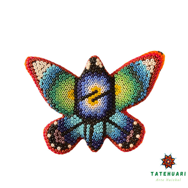 Papillon - Art Huichol