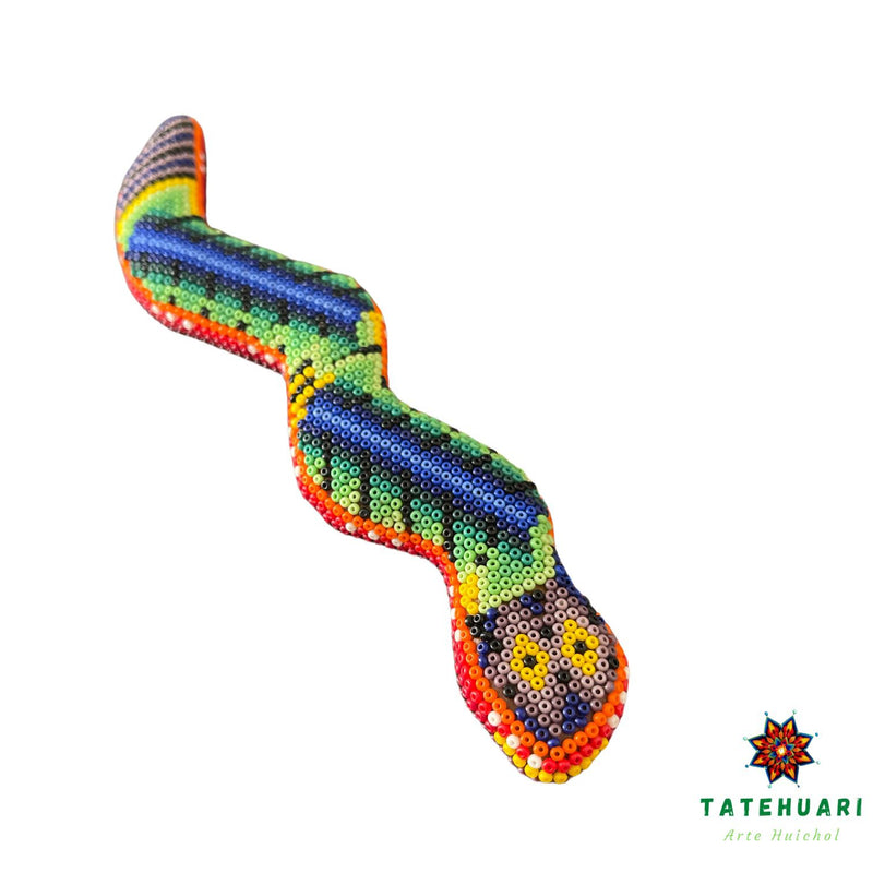 Serpiente - Arte Huichol