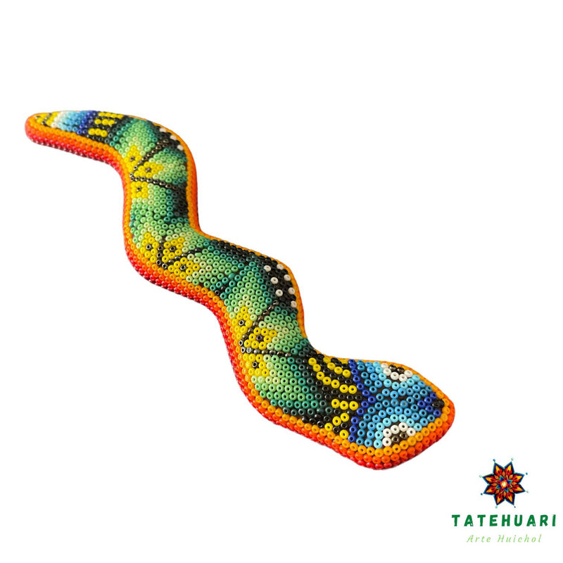 Serpiente - Arte Huichol