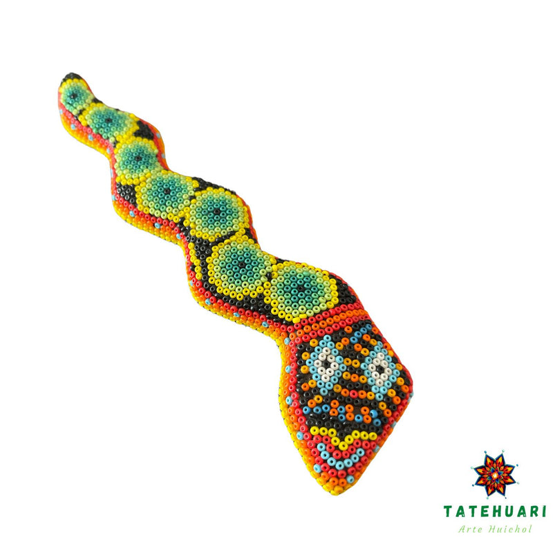 Serpiente - Arte Huichol