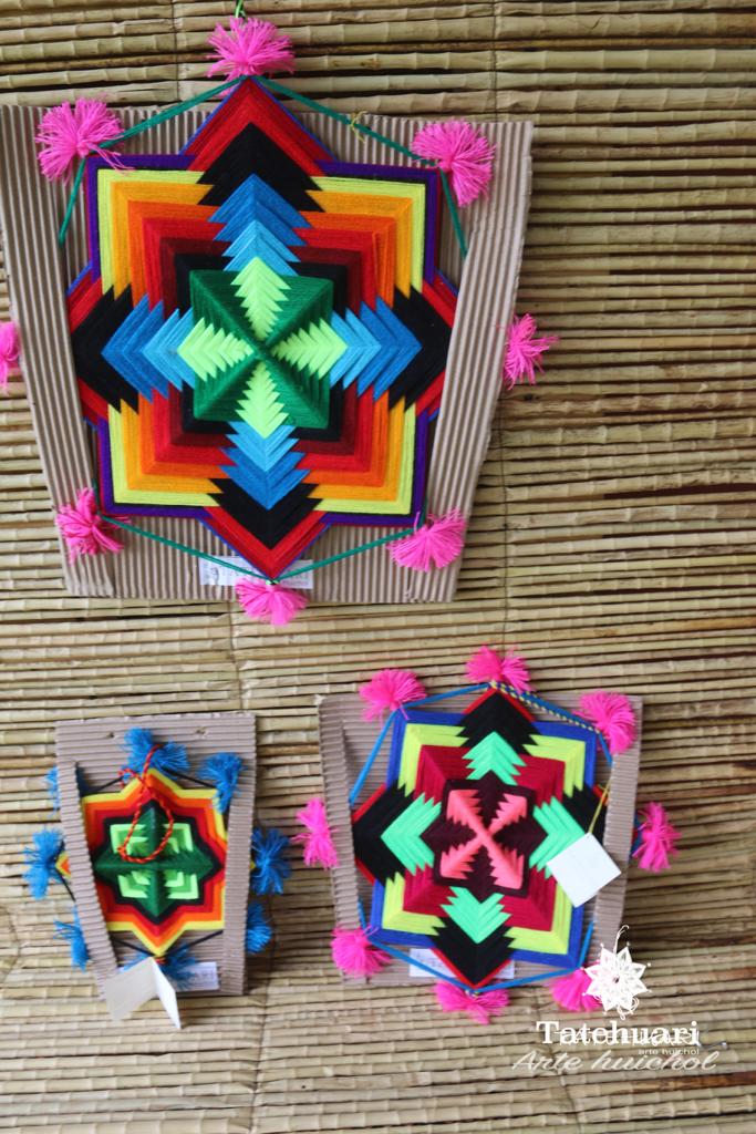 Ojo de Dios Sayulita Medium - Huichol Crafts