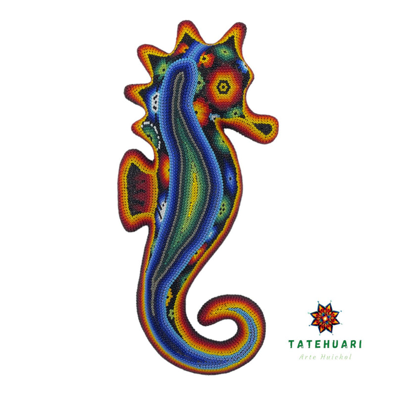 Hippocampe - Art Huichol